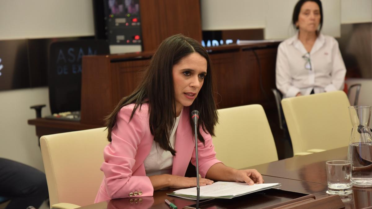 La directora general de Atención Hospitalaria, Gemma Montero, ayer.