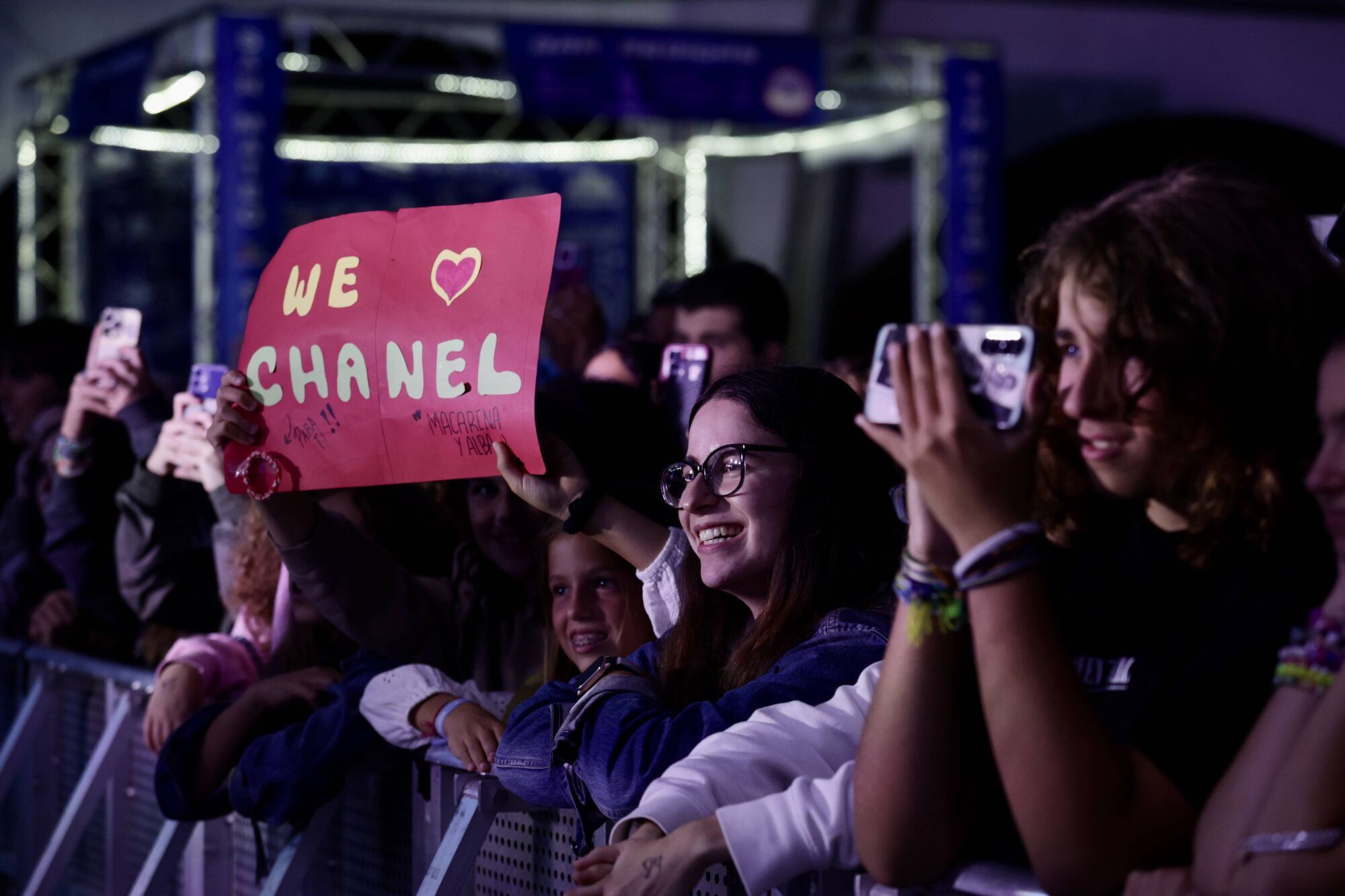 EN IMÁGENES: Concierto de Chanel en las fiestas de Oviedo
