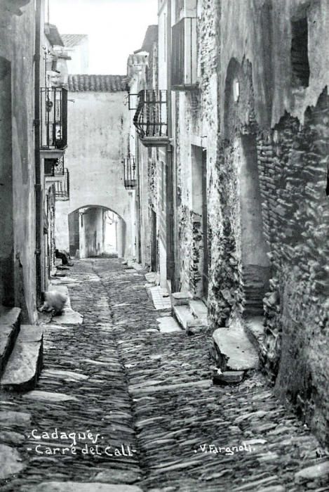 Carrer des Call, Cadaqués (1911-1944)