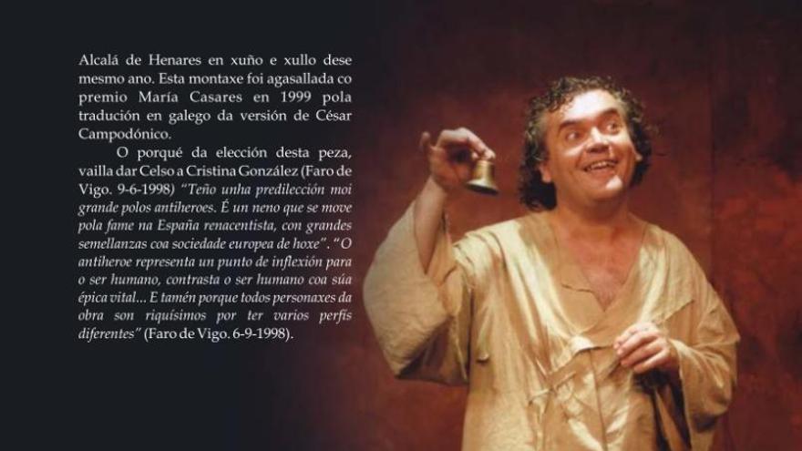 Páxina do libro cunha escena de “O Lazariño” (1998).