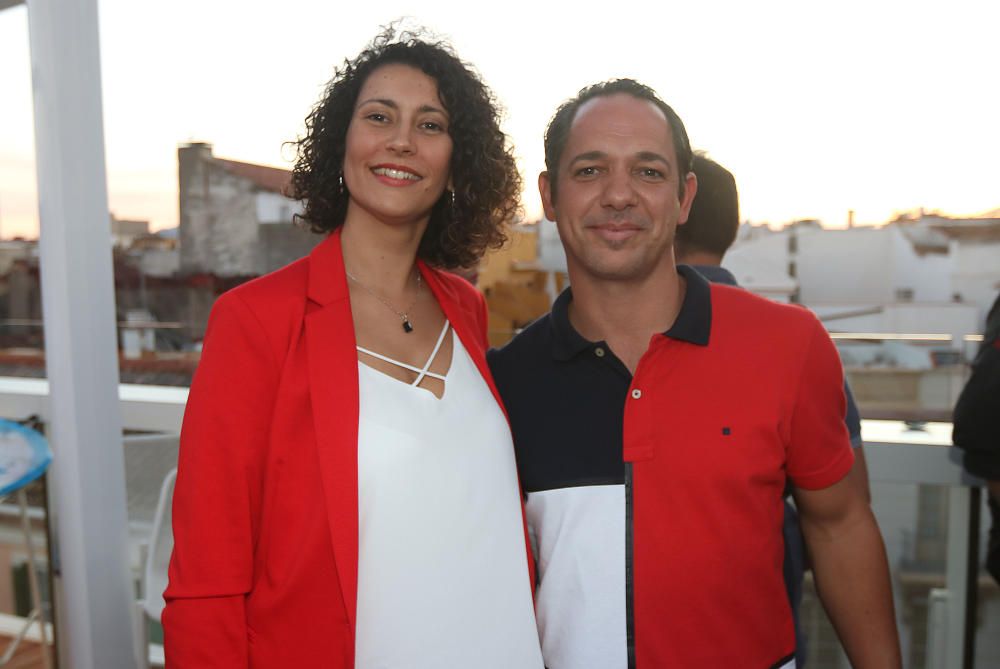 El evento, organizado por La Opinión de Málaga, reunió en la terraza del Hotel Málaga Premium a Cristina Martínez (Garbancita), Carlos Navarro Björk, Carlos Mansilla Gil de Bernabé y Mario Rosado