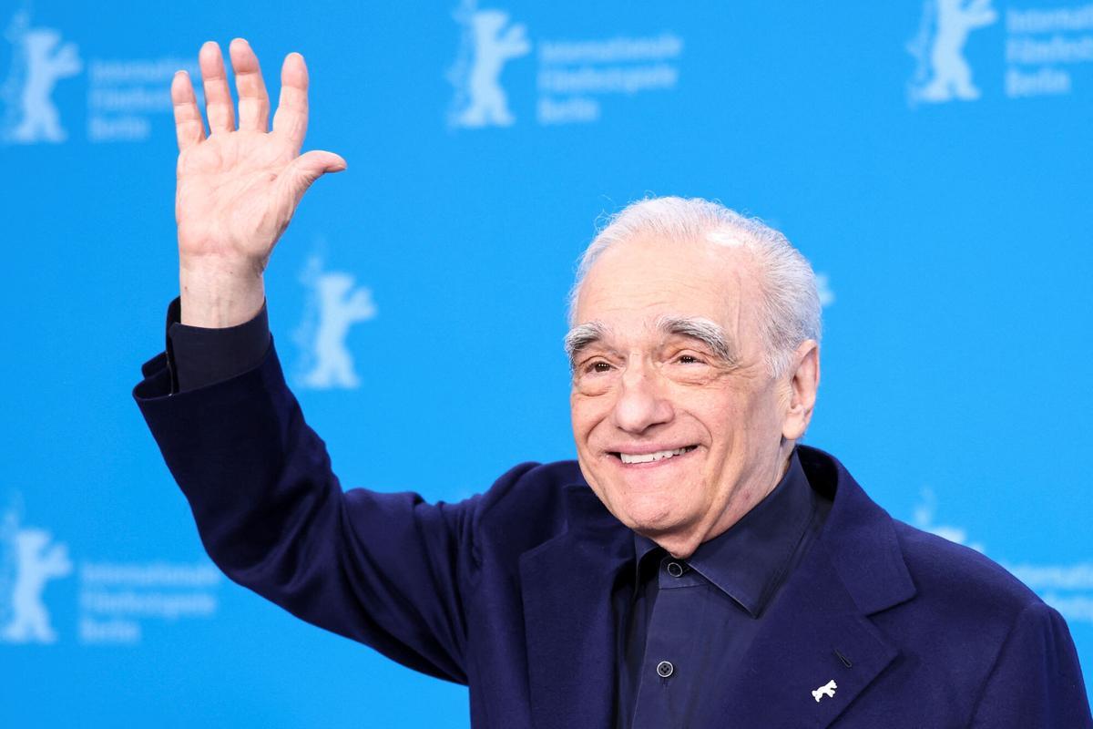 Martin Scorsese en la Berlinale, en febrero de 2024.