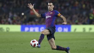 Sergio Busquets jugará su penútimo partido en el Spotify Camp Nou