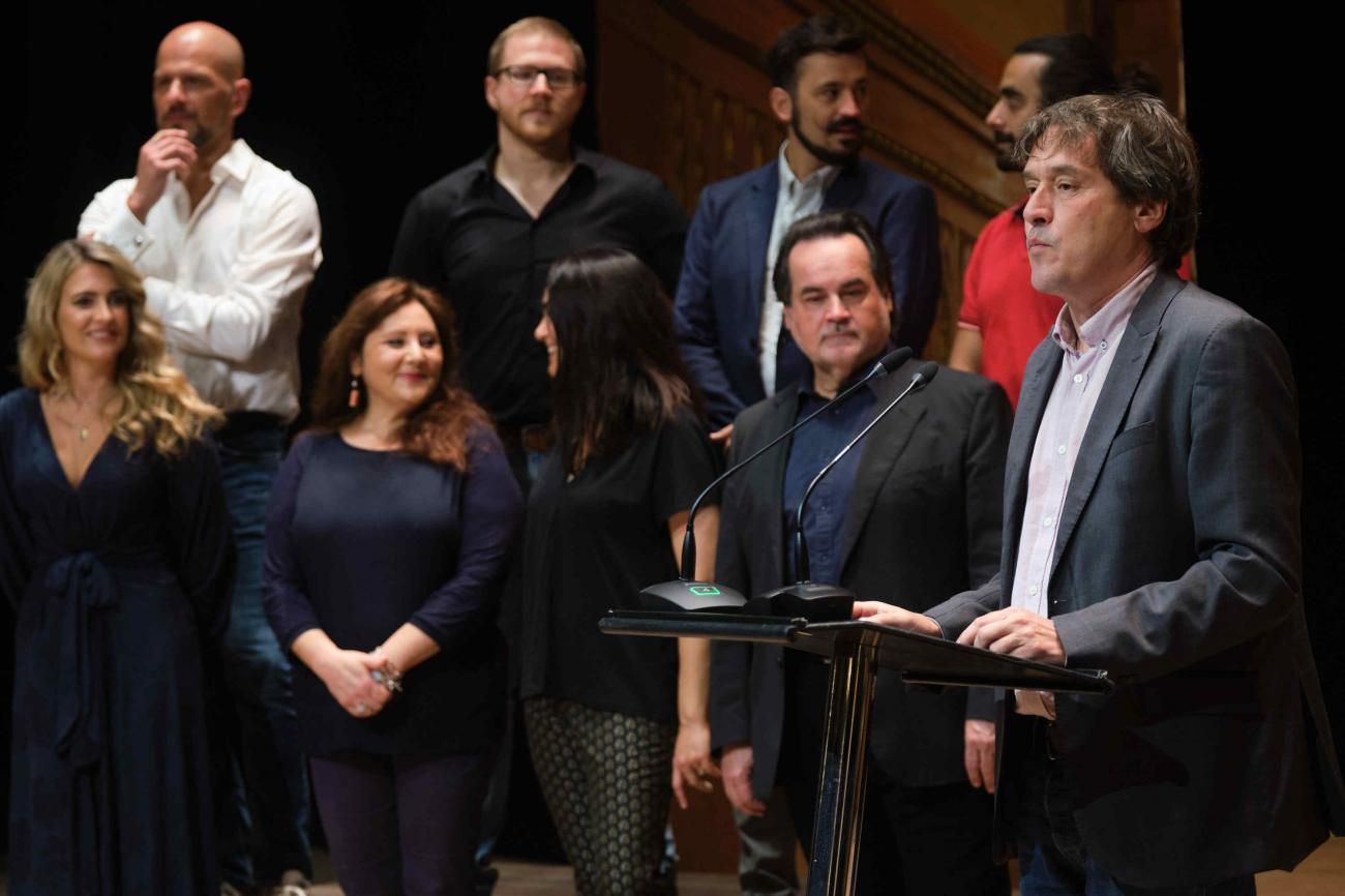 Presentación de la ópera 'Un ballo in maschera' en el Auditorio de Tenerife