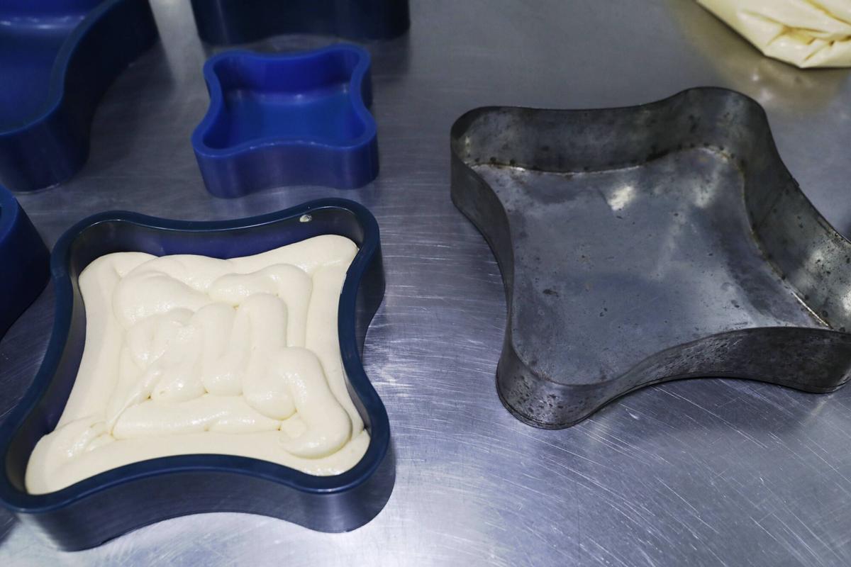 Avilés. Molde del Bollo de Pascua de Avilés. Mantecado Galé