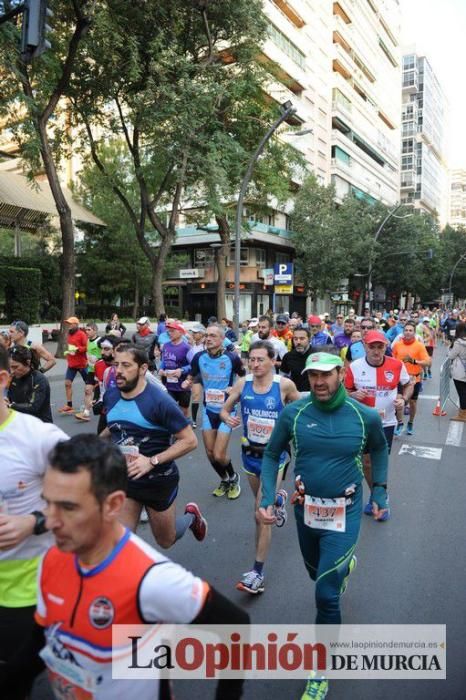 Murcia Maratón. Salida