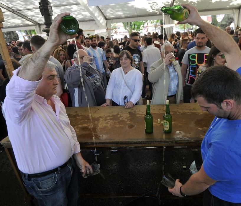 Festival de la sidra en La Felguera