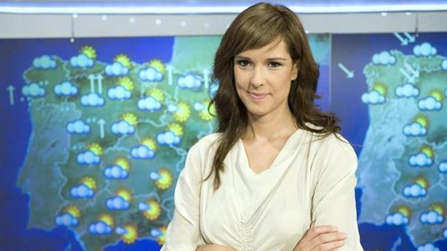 La jefa de la información meteorológica de TVE.