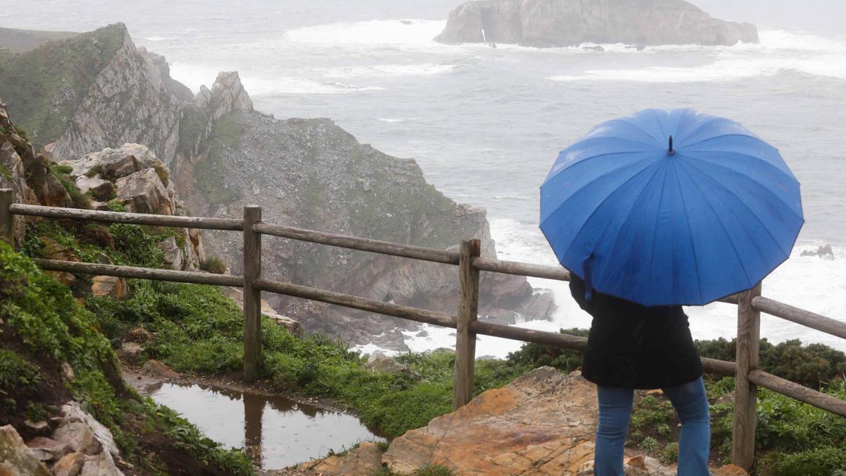 El entorno del cabo Peñas el pasado sábado.