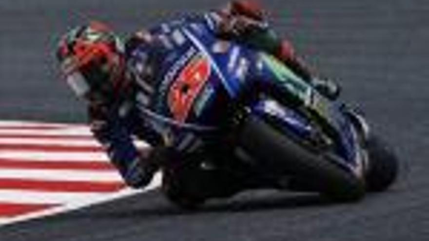 El gironí Maverick Viñales va fer ahir temps molt discrets.