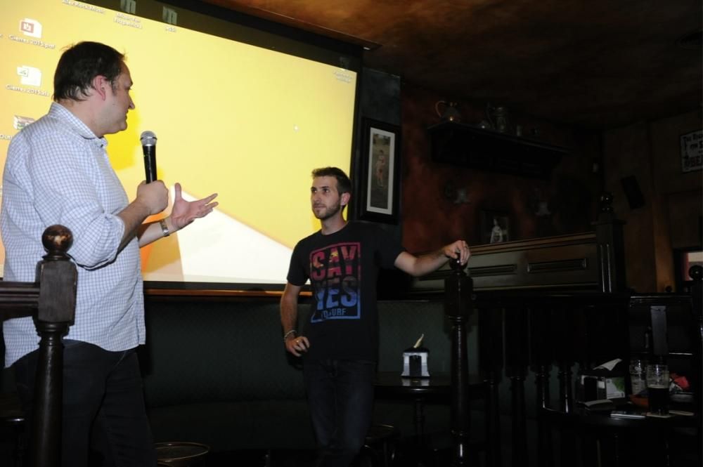 Ciencia y monólogos en un pub de Murcia