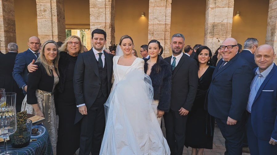 La fiesta fallera de la boda de Rocío Gil