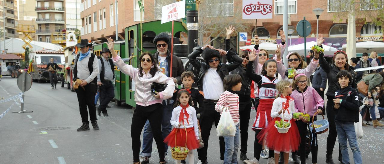 Imagen de archivo del último desfile de animación de las collas, en el 2019.