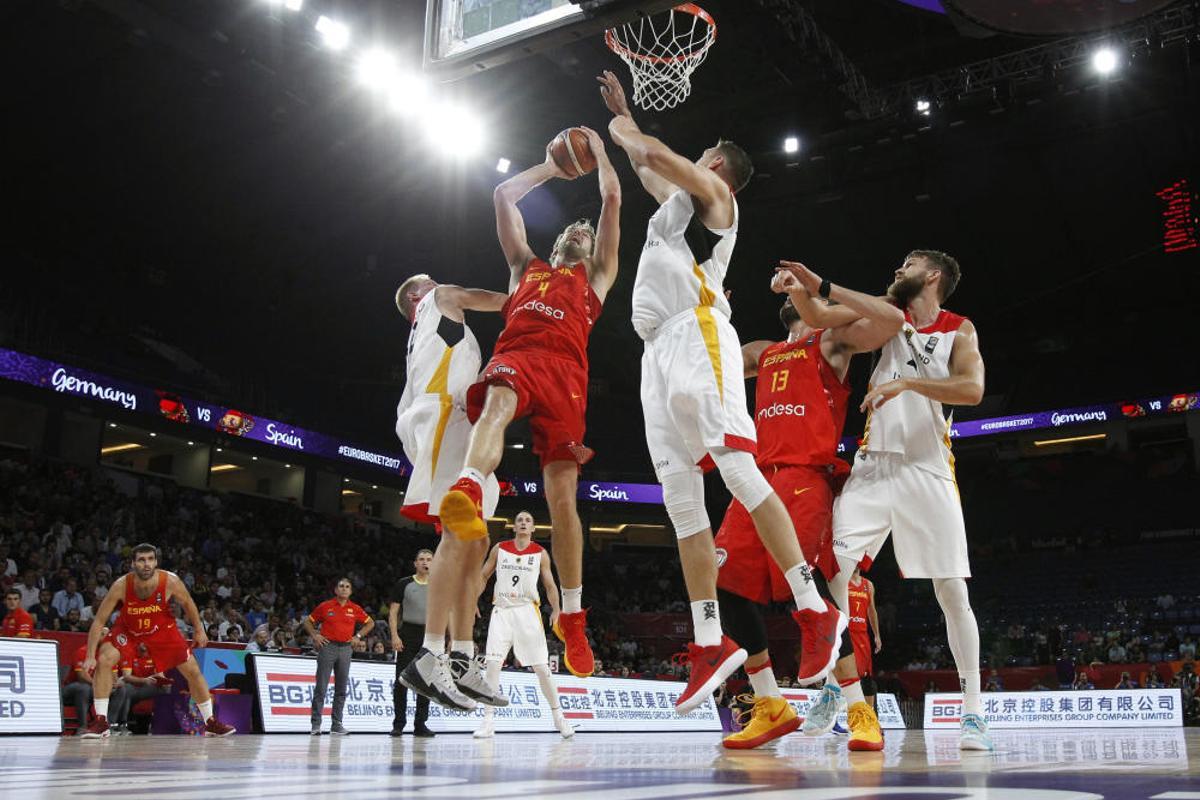 Cuartos del final del Eurobasket: Alemania - España