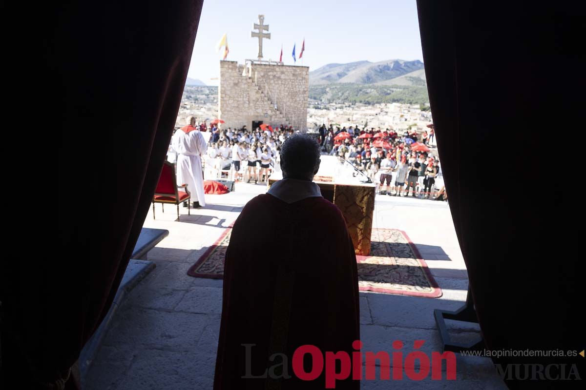 Peregrinación de alumnos de Religión de Secundaria y Bachillerato a Caravaca