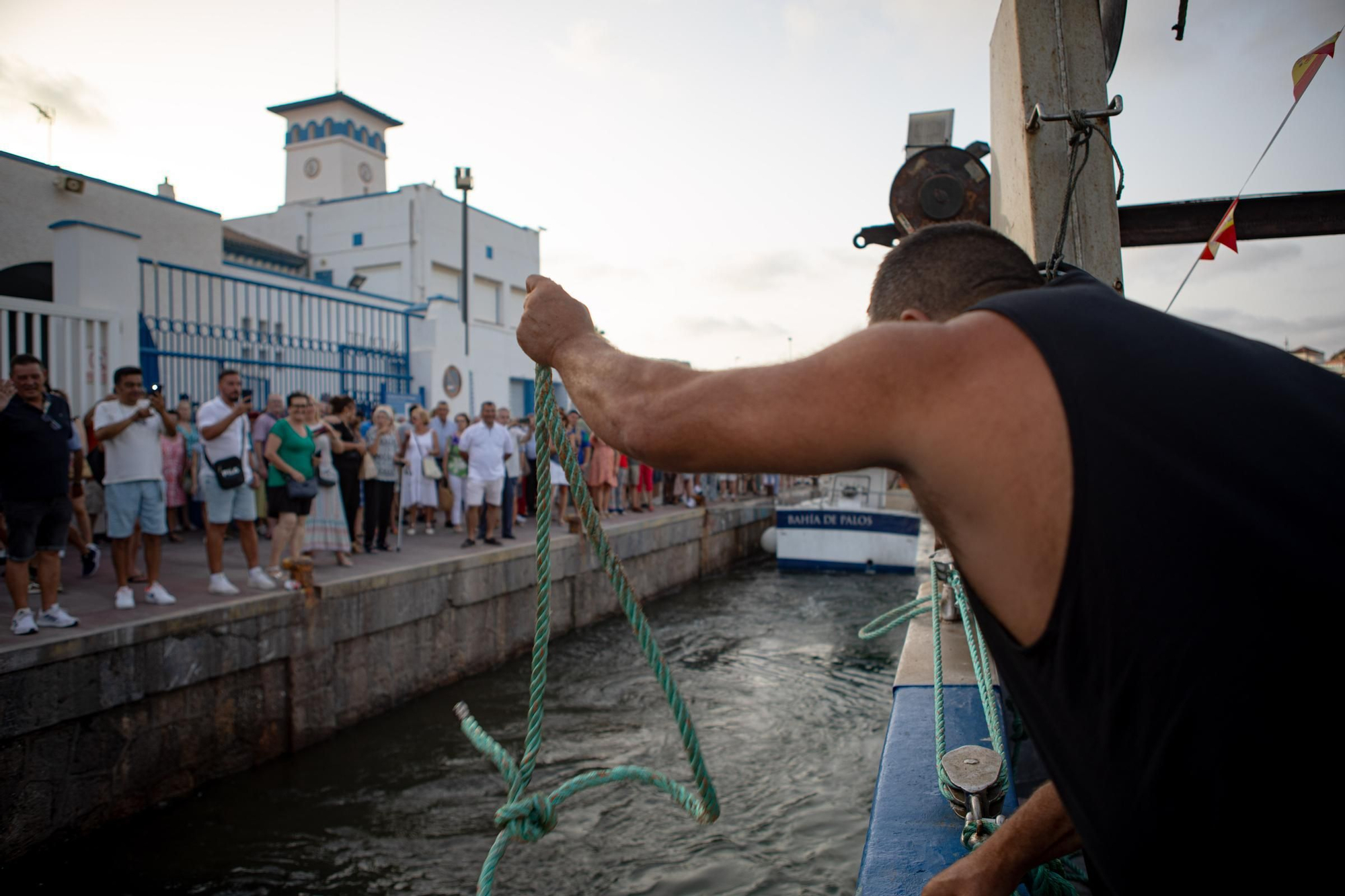 Procesión marítima de la Virgen del Carmen en Cartagena