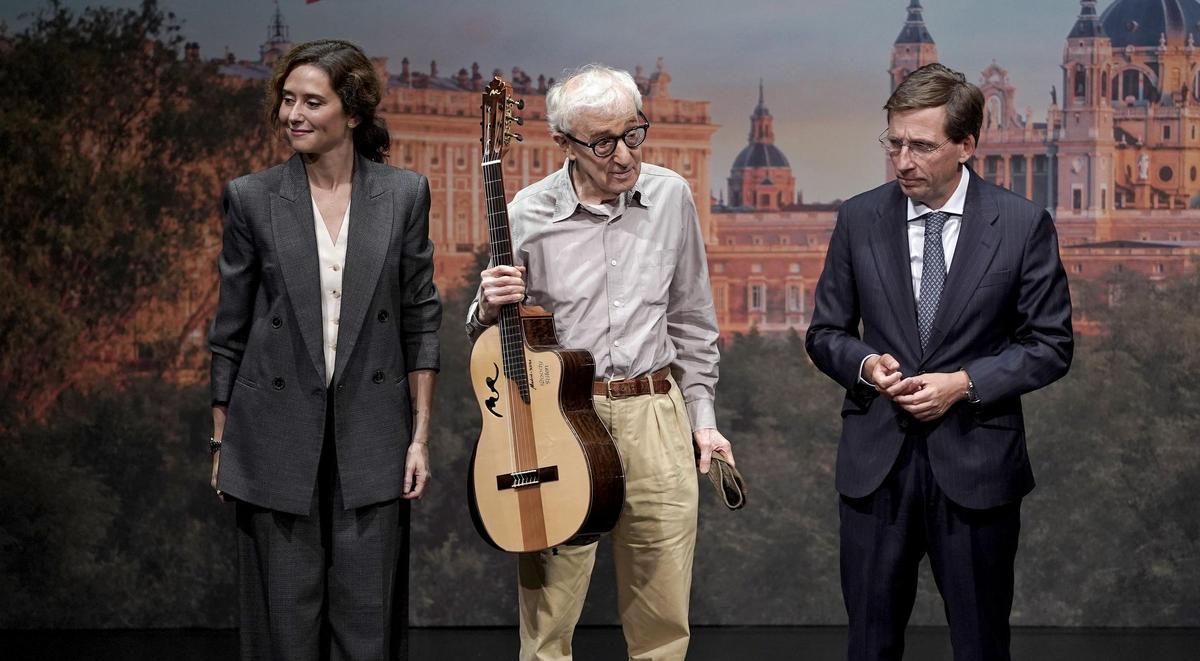 Presentación de la película de Woody Allen, que rodará en Madrid, con los actores Alexi Wasser y Peter Vives.