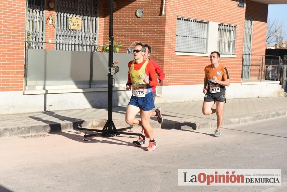 Primera carrera del año en Algezares