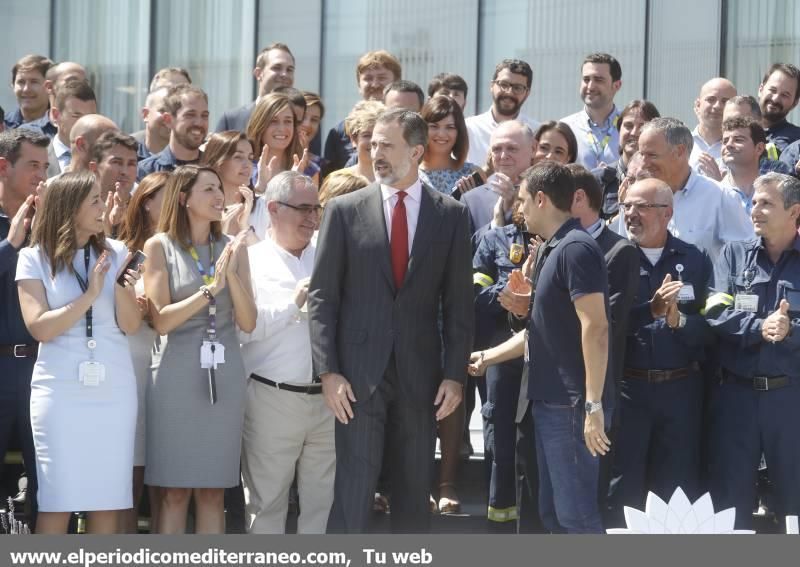 Visita del Rey a BP en Castellón