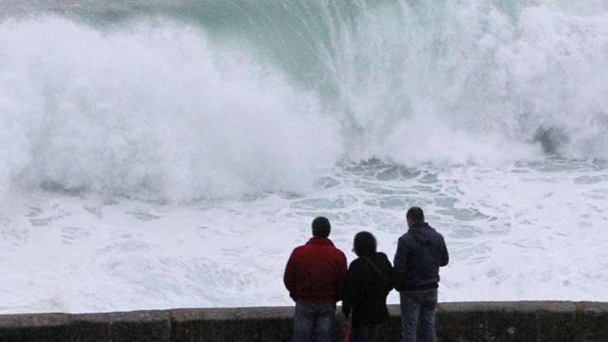 El temporal se aleja de Galicia con pequeños daños y con la jornada más lluviosa del año