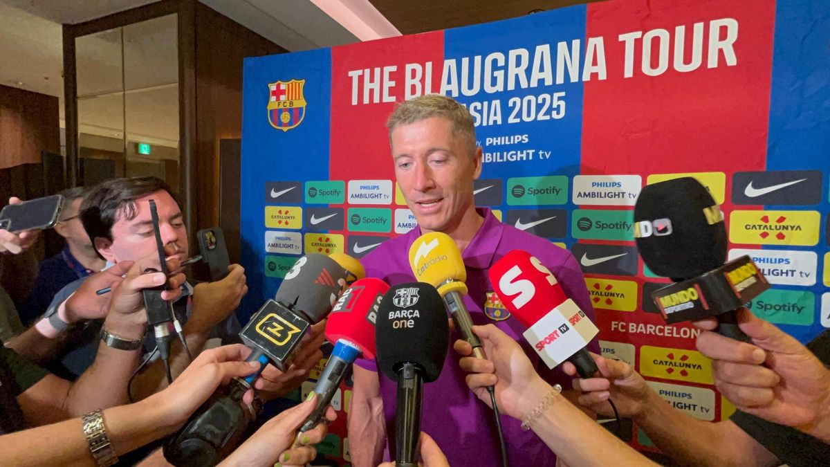 A Lewandowski no le preocupa que pueda ser su último año en el Barça