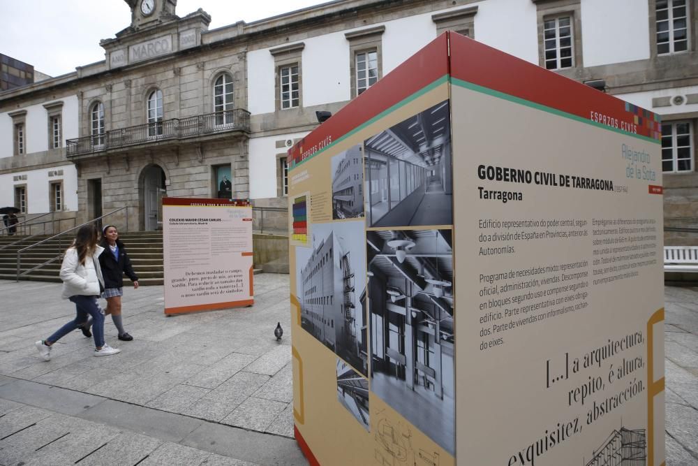 Los arquitectos rinden homenaje a Alejandro Sota en Vigo