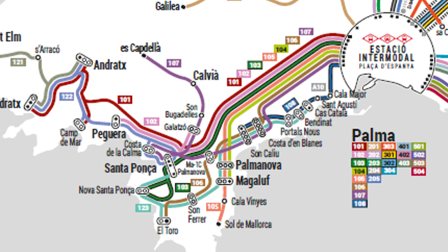 Mallorcas Fernbusse sind künftig schneller im Inselwesten