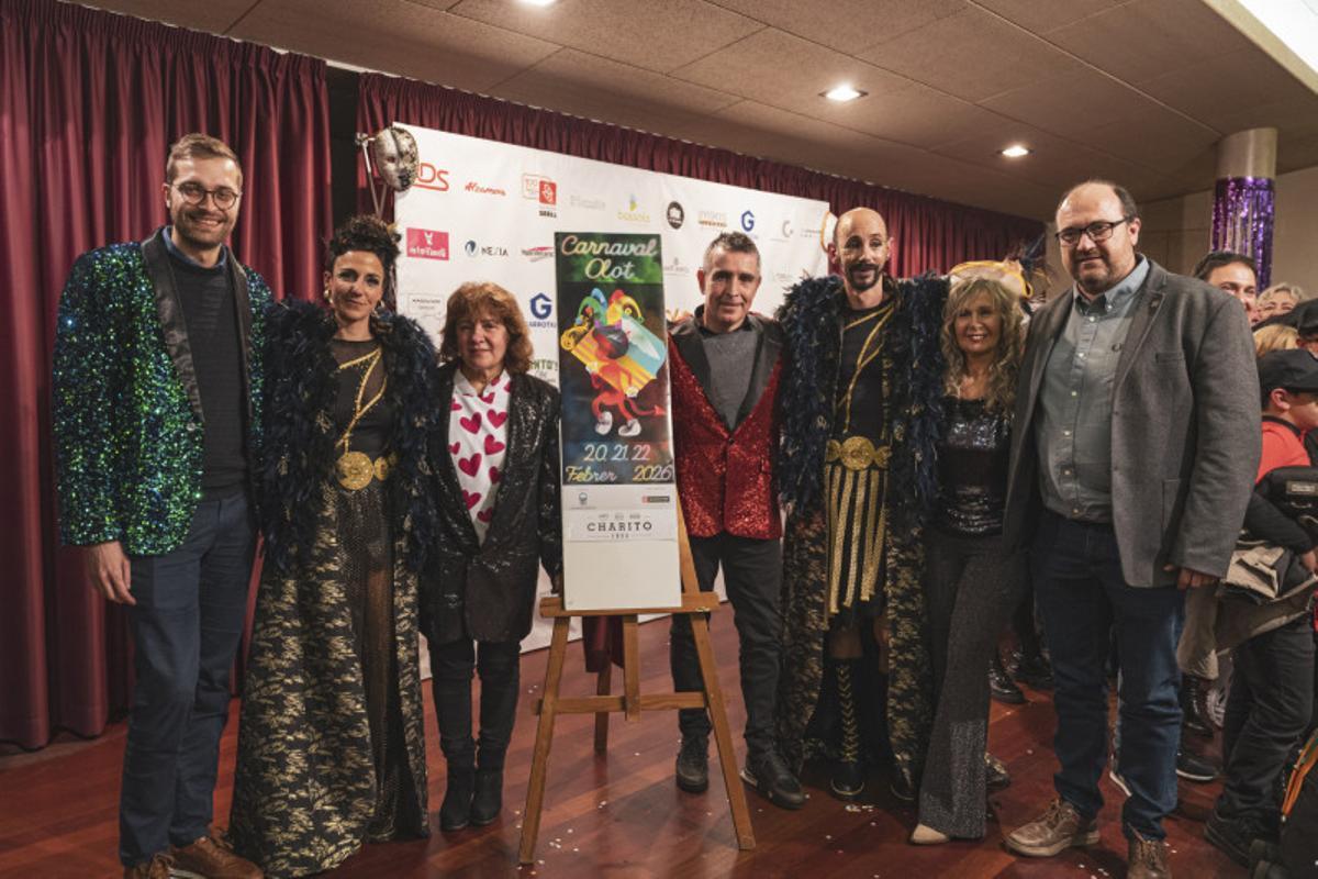 La presentació del programa de Carnaval d'Olot de 2026 al Casal Marià