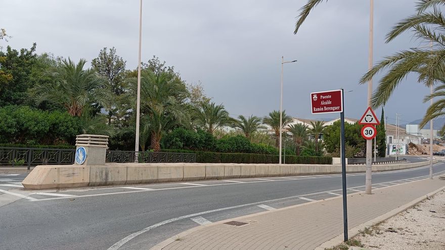 Mejoras en el puente Alcalde Ramón Berenguer de Aspe