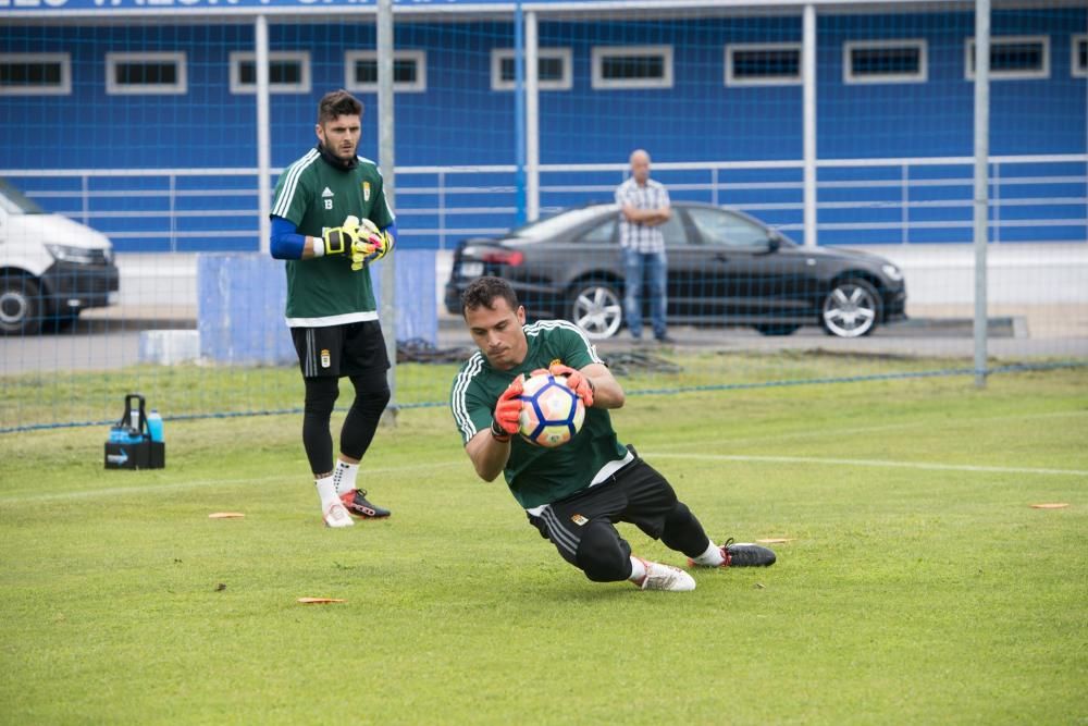 Entrenamiento del Real Oviedo