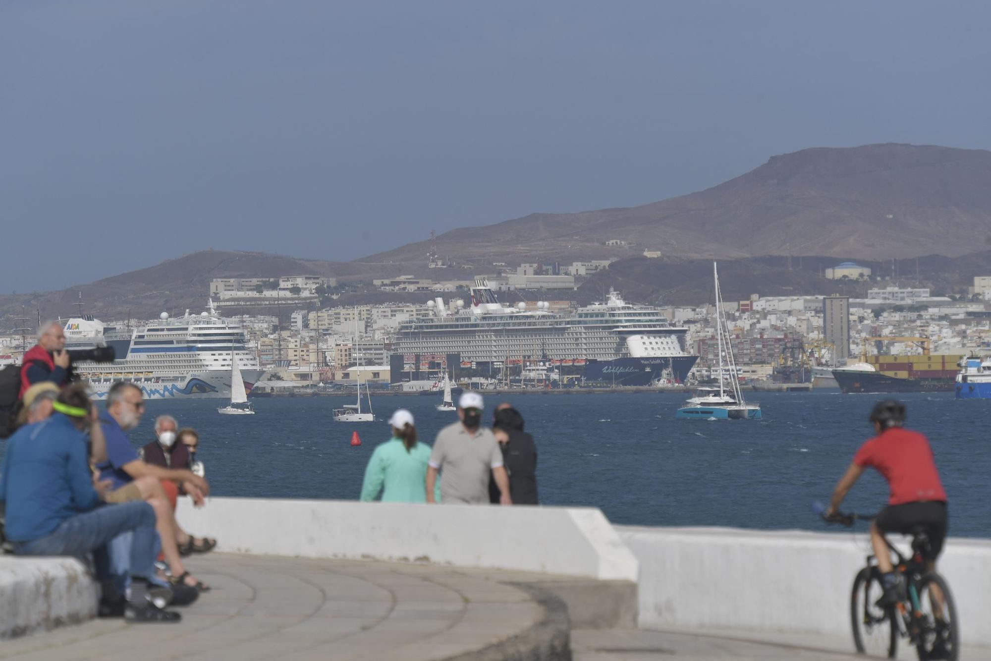 Salida de la ARC en Las Palmas de Gran Canaria