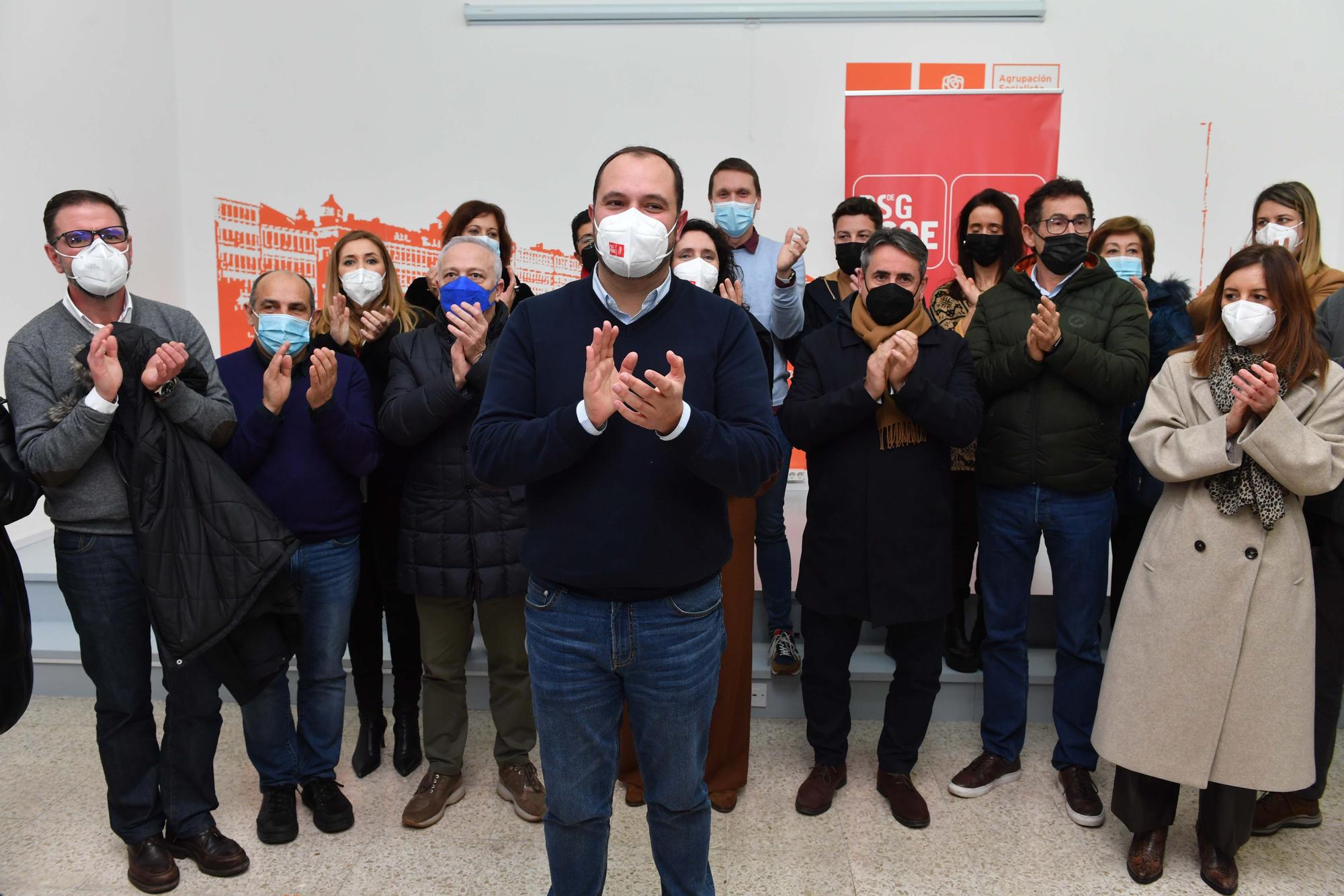 Bernardo Fernández se hace con el mando del PSdeG coruñés y refuerza a Formoso