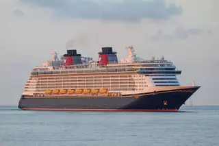 El crucero 'Disney Fantasy' hace escala por primera vez en Palma