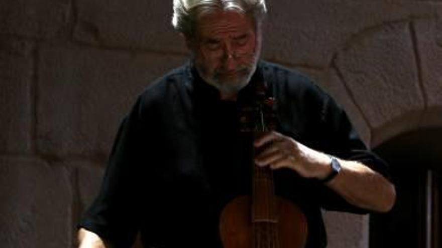 Jordi Savall, durant el concert.