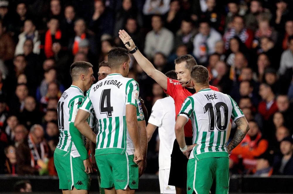 Copa del Rey: El Valencia CF -Betis, en imágenes