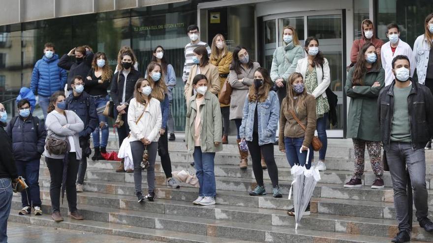 Els MIR tornen a la vaga després de dues setmanes de protestes