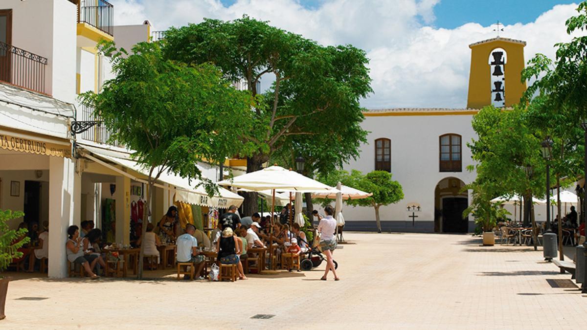 Imagen del centro del pueblo