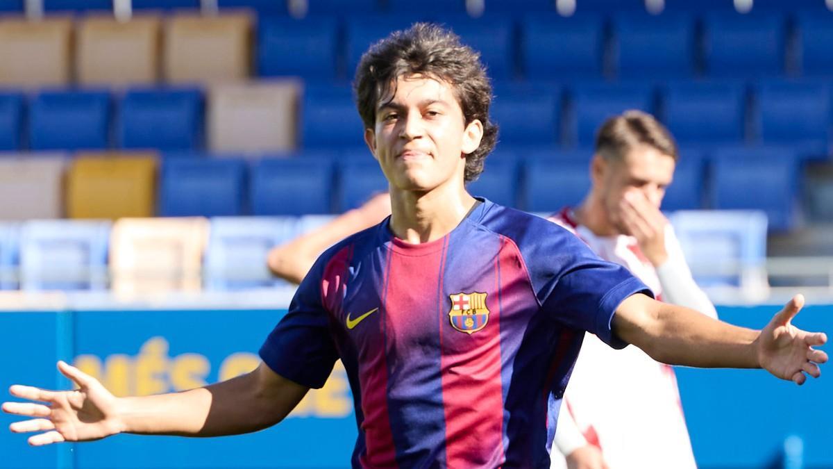 Adrián Guerrero, el artista tranquilo de La Masia