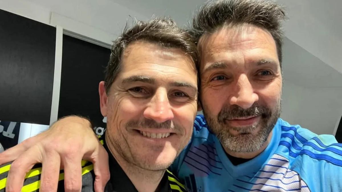 Iker Casillas y Gianluigi Buffon, en la actualidad