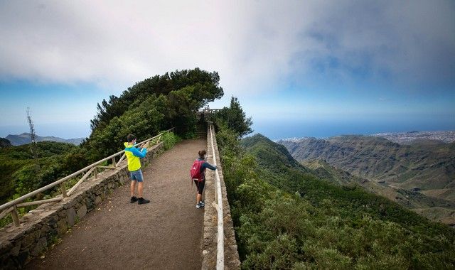 Miradores del Pico del Inglés, Jardina y Ortuño, en Tenerife
