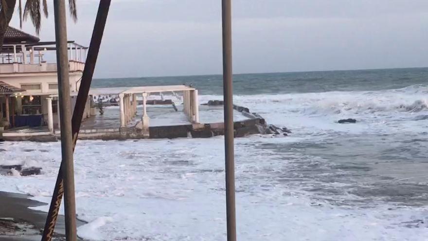 El temporal sacude al Balneario