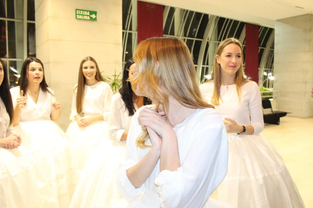 Ensayo de la exaltación de la falleras mayores de València 2019