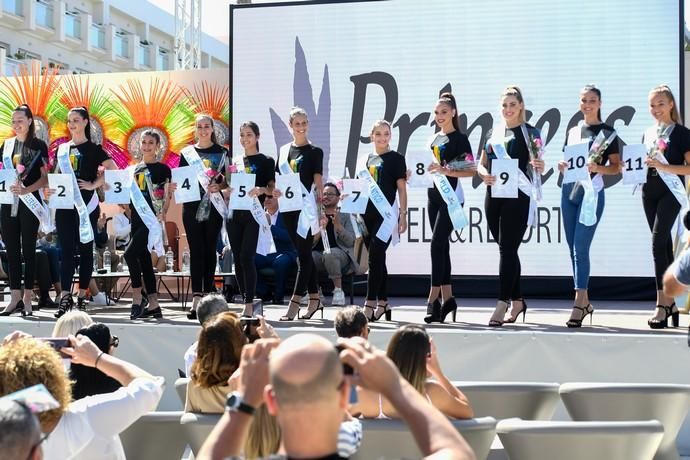 02-02-20  GRAN CANARIA. HOTEL MASPALOMAS PRINCES. MASPALMAS. SAN BARTOLOME DE TIRAJANA. Presentación candidatas a reina del Carnaval Maspalomas.  Fotos: Juan Castro  | 02/03/2020 | Fotógrafo: Juan Carlos Castro