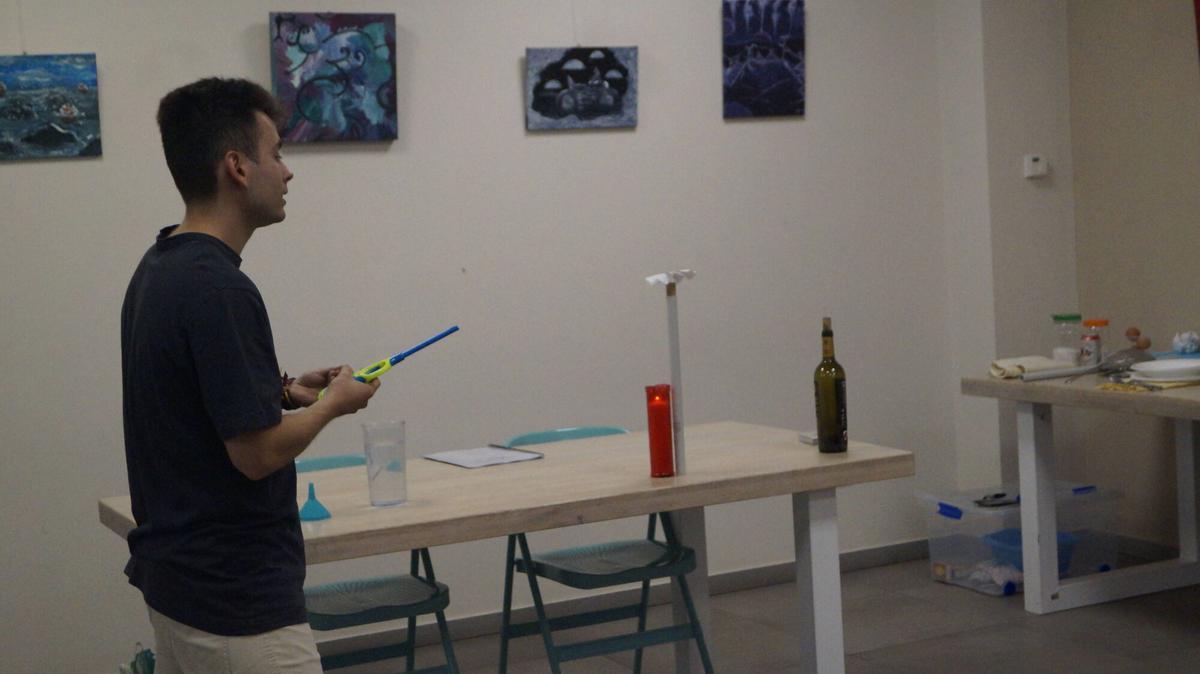Las mejores imágenes del Taller de Fïsica y Ciencia impartido por Tomás Gestoso