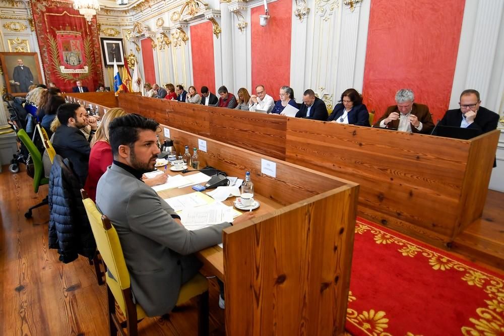 Pleno del Ayuntamiento de Las Palmas de Gran Canaria, el último de 2018