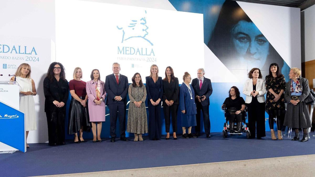 La entrega de las Medallas Emilia Pardo Bazán hoy en A Coruña