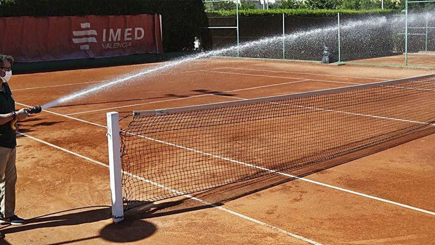 Una pista del Club Español de Tenis