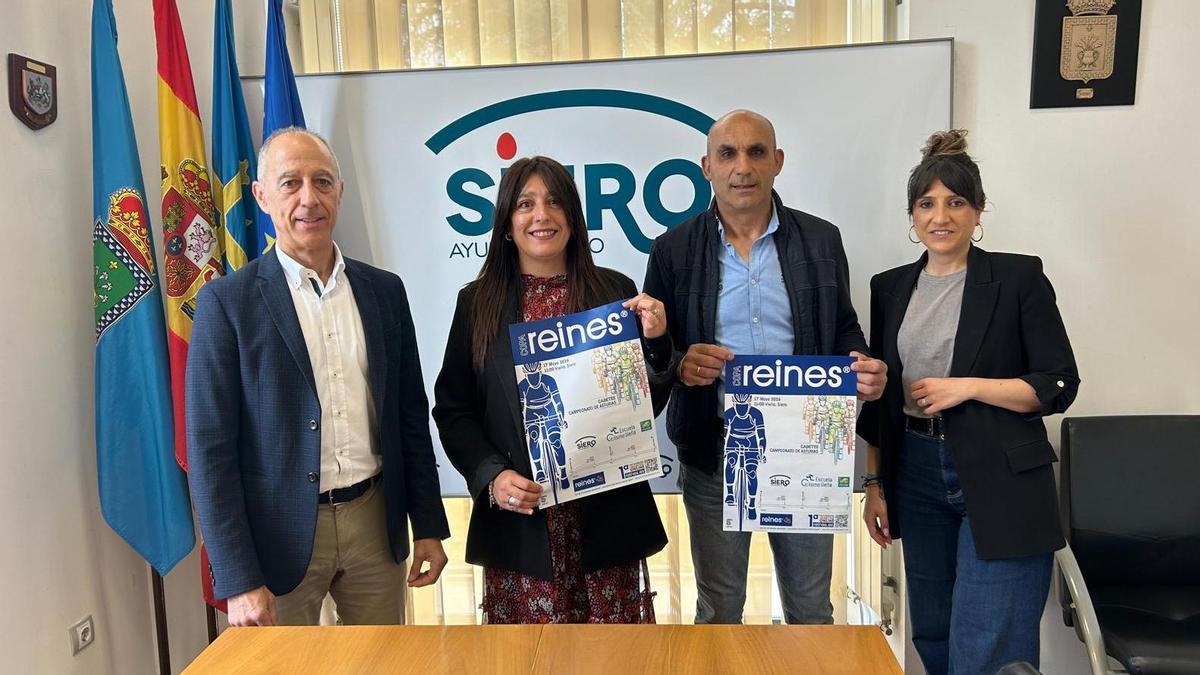 Presentación de la prueba deportiva en el Ayuntamiento de Siero.