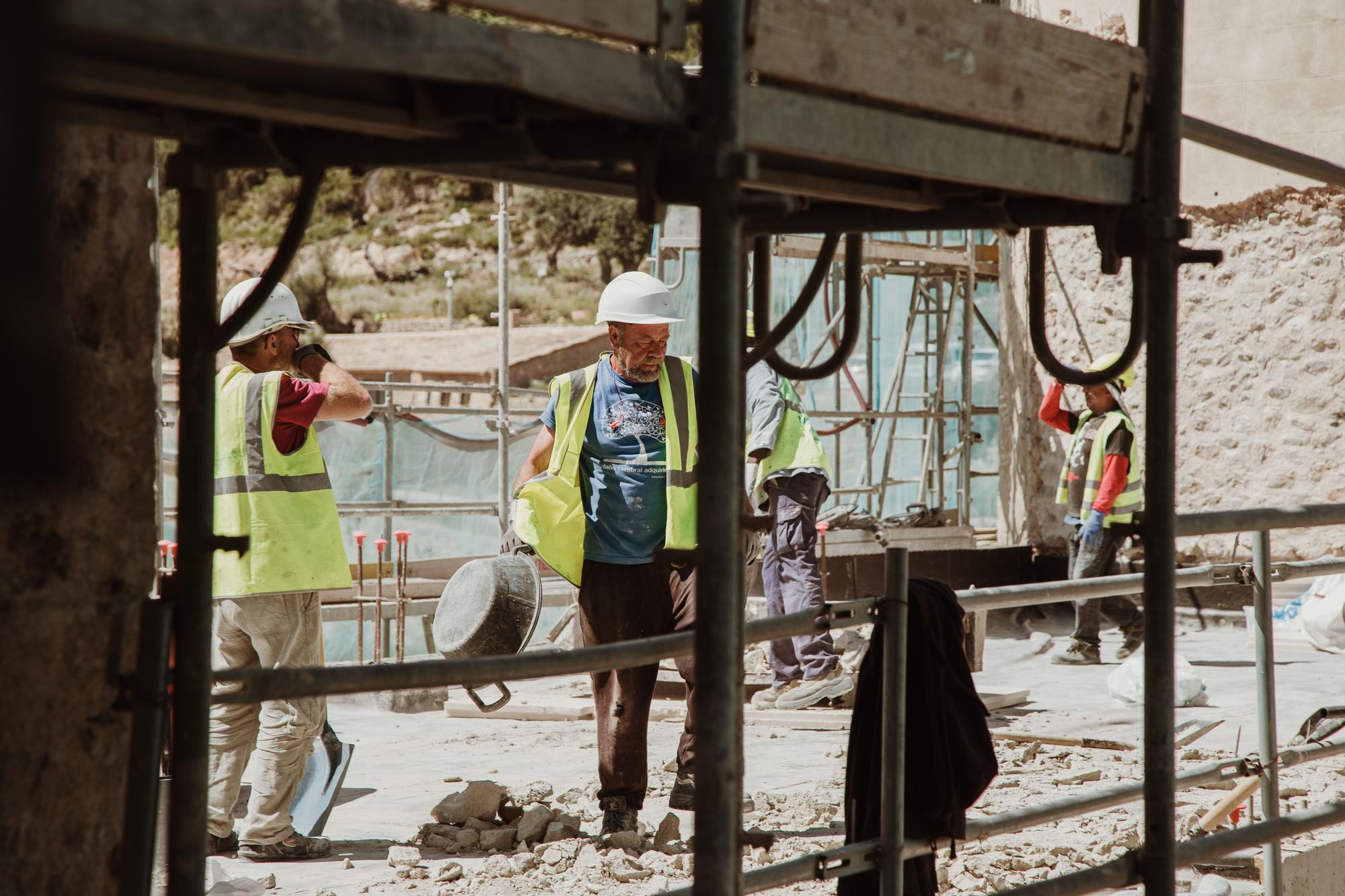 Visita a las obras de Son Bunyola