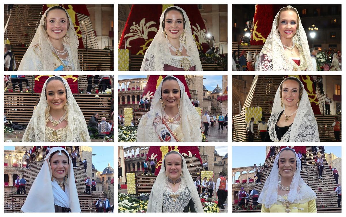 Carmen Sancho, Carmen Martín, Lucía Gil, Carolina Torres, Alicia Torres, Marta Orero, Paula Sánchez, Vera Pérez y Carmen Marín pasaron por la cámara de Levante-EMV